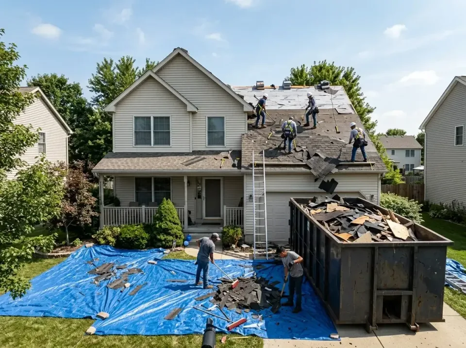 roof-replacement-debris-remova-004 — frequently asked questions, Cheapest Dumpster Rentals in Kingston, RI